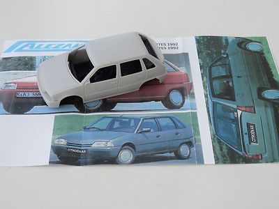 Kit Maquette Alezan Models Citroën AX GT 5 Portes 1992 - Échelle 1/43 - Résine - Neuf