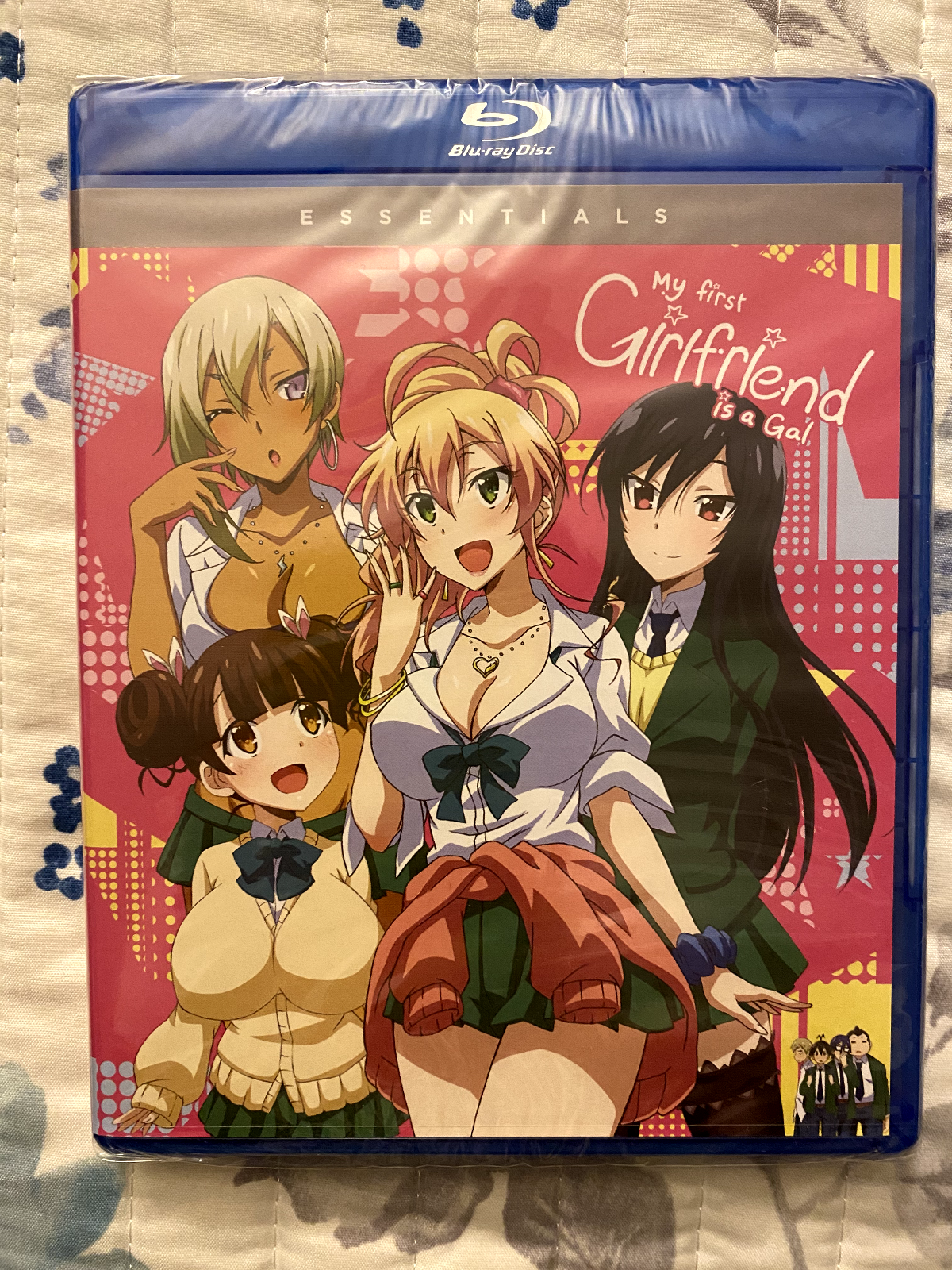 First 'Hajimete no Gal' Anime DVD/BD Release Artwork Arrives