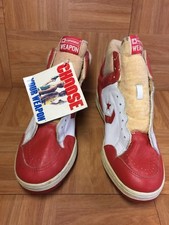 Vintage   Converse Weapon Original 1980  s Basketball Byrd Magic Erving NEW Sz 10