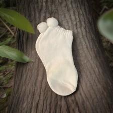 Vintage Pom Pom Socks