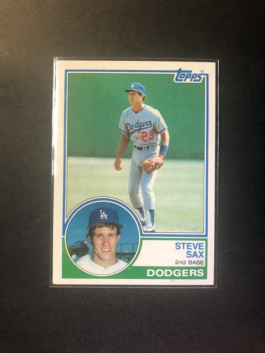 1983 Topps Baseball Card #245 Steve Sax | eBay