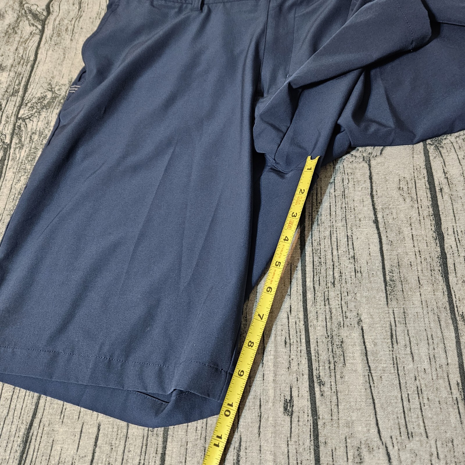 Adidas Go To Golf Shorts Men 38w Blue 5 Pocket Chino Flat Front Stretch 10 In thumbnail 6