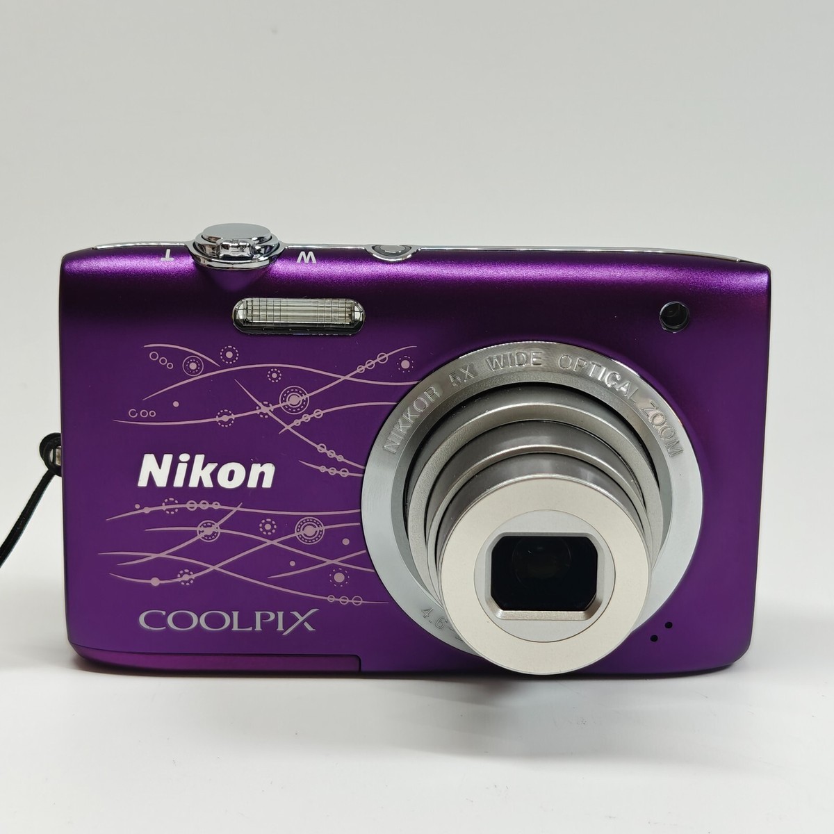 Nikon COOLPIX S2800 Digital Camera 20.1MP Purple Compact 5x