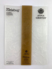 Anna Griffin Cuttlebug Cricut - DANCING BOWS - Embossing Folder