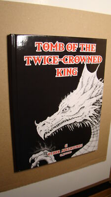 HAWKINS MODULE - TOMB OF THE TWICE CROWNED KING *NM+ 9.6* DUNGEONS DRAGONS HB