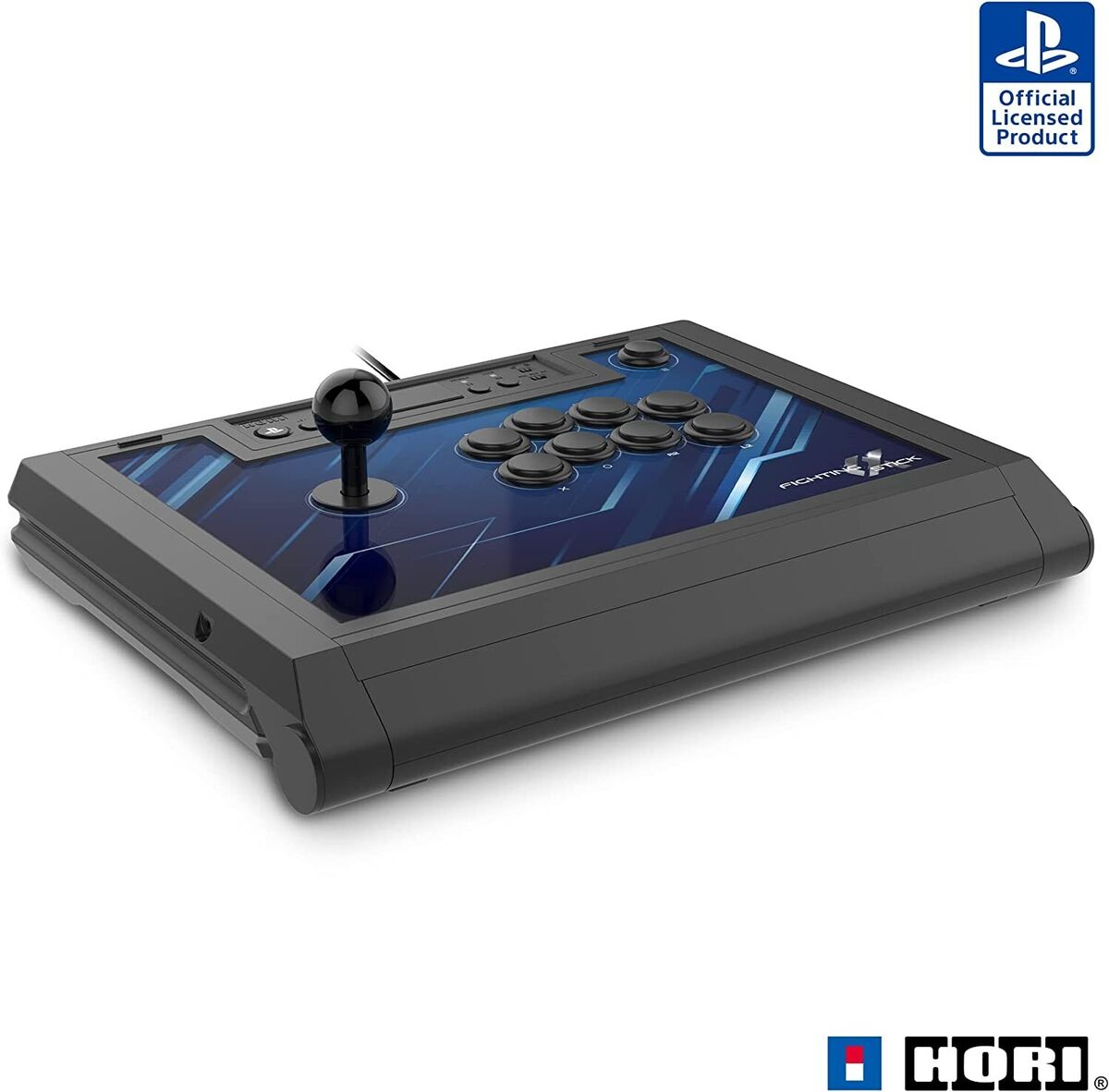 HORI PlayStation 5 Fighting Stick Alpha Tournament Fightstick for PS5, PS4,  PC