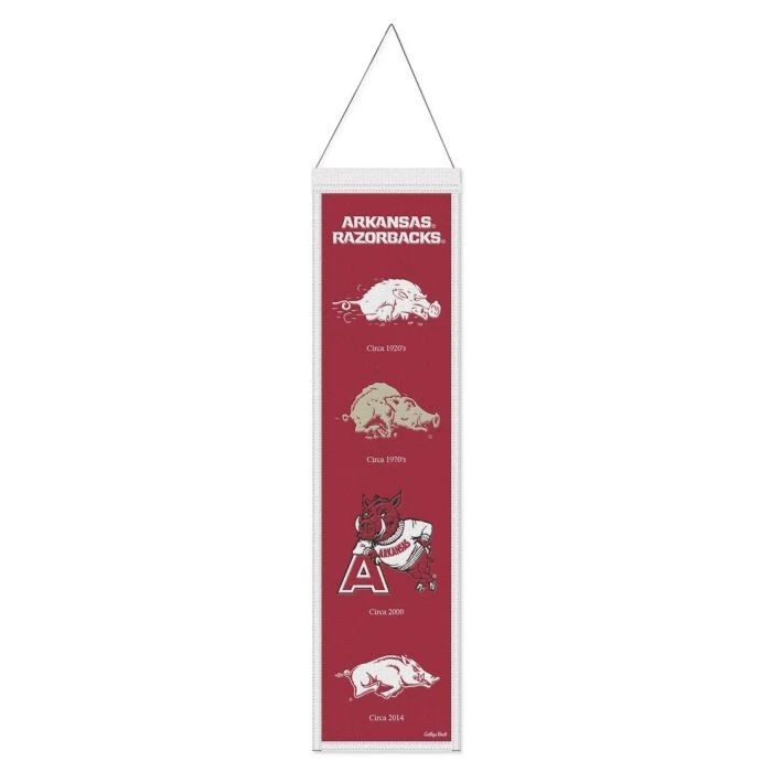 Arkansas Razorbacks Porch Banner