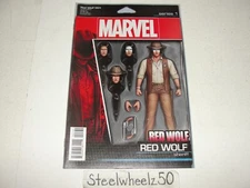 Red Wolf #1 John Tyler Christopher Action Figure Variant Comic Marvel 2016 1E