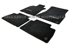 LEXUS OEM FACTORY CARPET FLOOR MAT SET 2013-2017 LS460 SWB AWD ( BLACK )