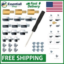 Complete 30-Piece Mounting Screws Kit for M.2 SSD Installation - Hex Design