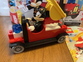 Lego 4164 Disney's Mickey Mouse Mickey's Fire Engine Complete  VTG