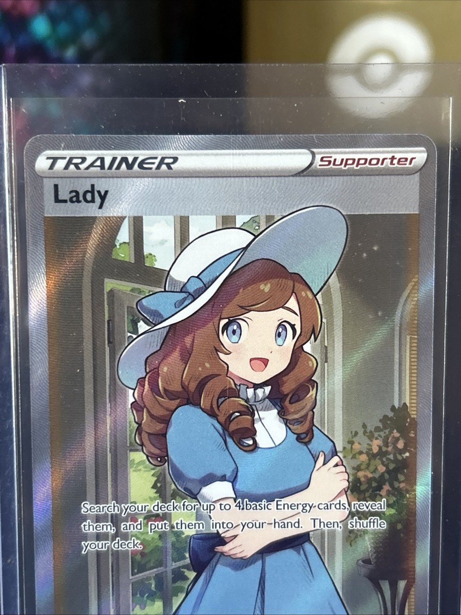 lady trainer pokemon card Lady Full Art Trainer Lost Origin 193/196 Pokemon TCG Card / Pack Fresh New