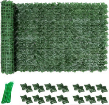 30M Artificial Hedge Fake Ivy Leaf Garden Privacy Fence Screen Roll Wall Panel