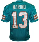 Dan Marino Autographed Miami Teal Football Jersey Beckett