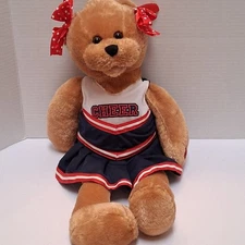 PBC International Cheerleader Plush Bear Singing "Hey Mickey" Works