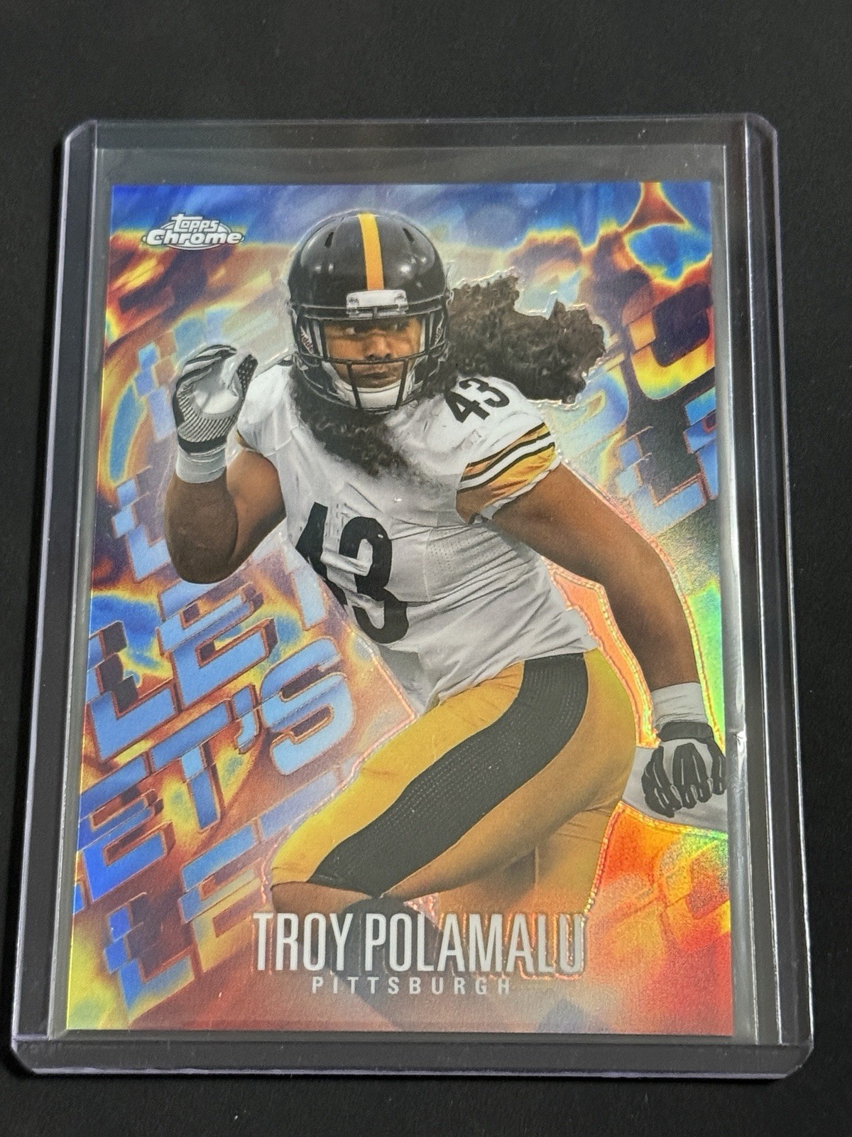 2024 Topps Chrome - Let's Go Troy Polamalu #LG-3 SSP