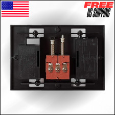 CHIMEBASE2 Door Bell Chime Mechanism Assembly Fits Nutone 6.75x4.75x1.75  Black