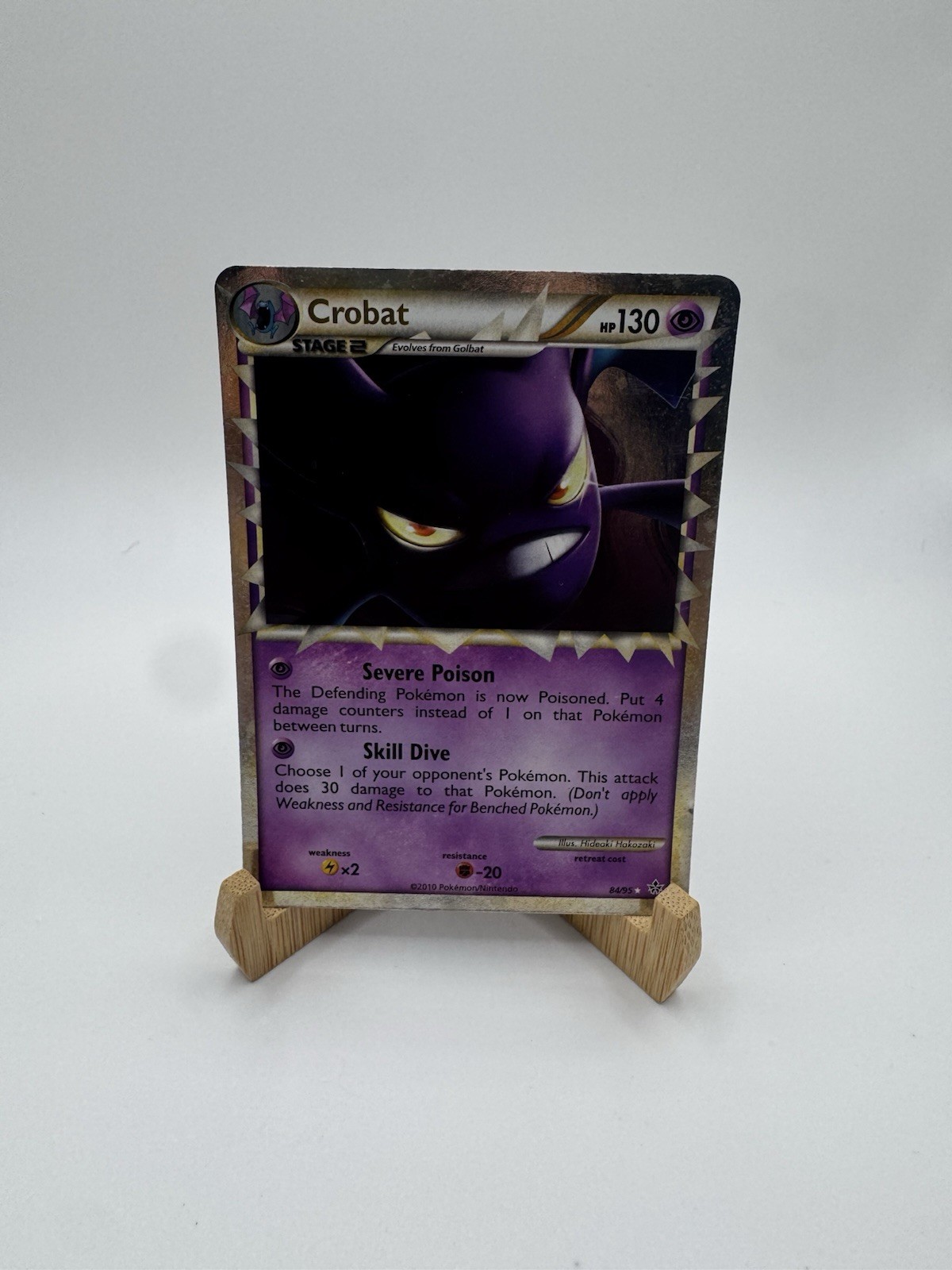 Crobat (Prime) 84/95 Unleashed Holo