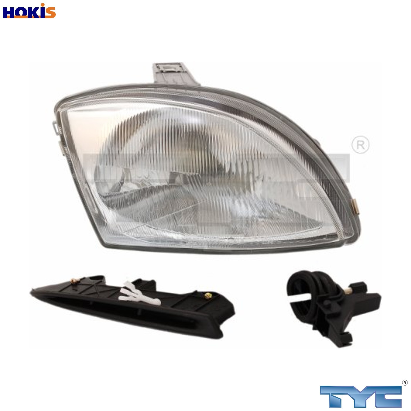 TYC Headlights FIAT 20-5736-08-2 46511348,46511349 Headlamp,Headlight - Image 3
