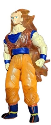 SUPER SAIYAN 3 SJJ3 HALO GOKU Dragon Ball Z Irwin Fun 2002 Spielfigur