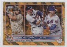 2022 Topps Chrome Sapphire Edition Gold 44/50 Fernando Tatis Jr Adam Duvall 1d0h