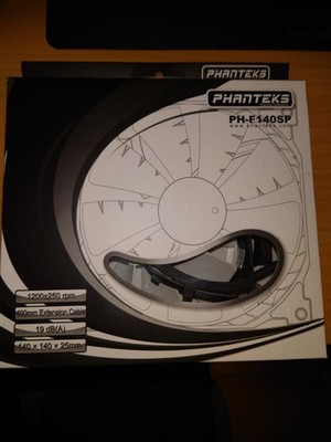 Phanteks PH-F140SP 140mm Gehäuse-Lüfter weiß NEU