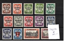 Rzesza z podlepką 716/29 Michel 65.-