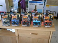 2005 1/64 monster jam AC/DC pack of 5 Muscles machines no Hotwheels spin master