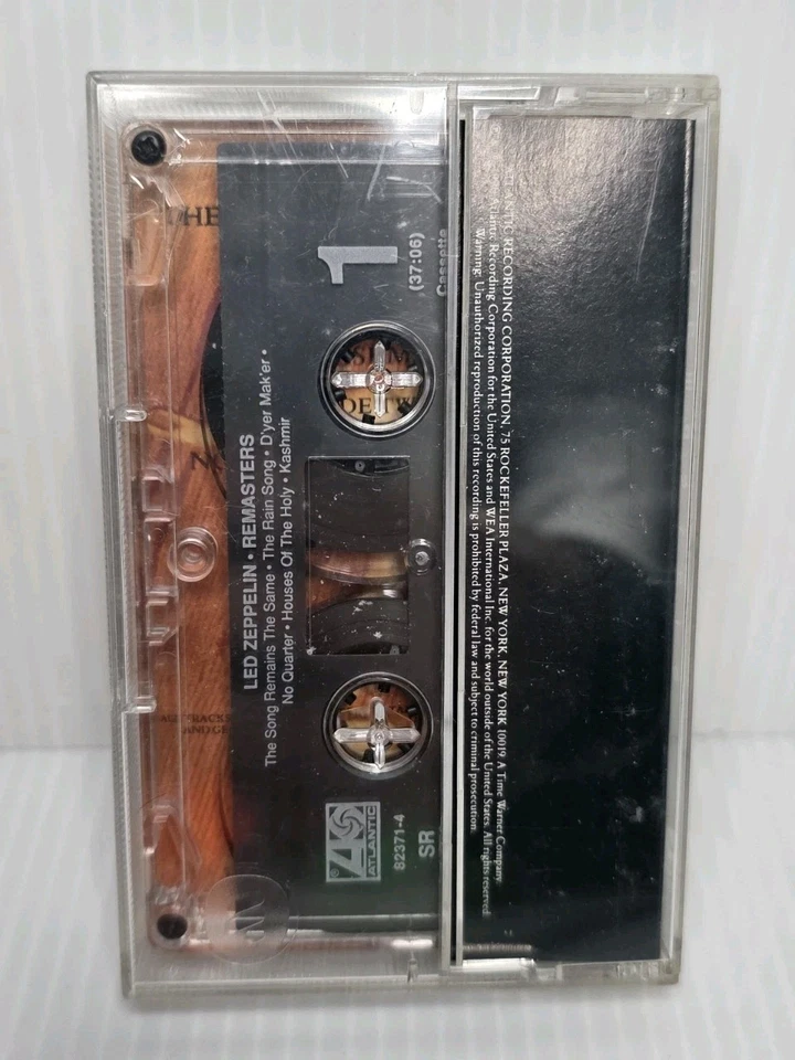 Led Zeppelin Remasters Cassette Atlantic Records 1990 D'YER MAK'ER - Preowned  Foto 2 de 4