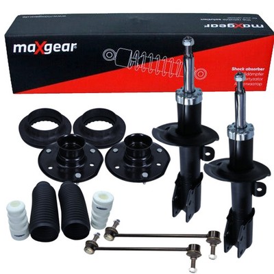 MAXGEAR Stoßdämpfer + Koppelstange Rep-Satz Vorne für CHEVROLET CAPTIVA C100
