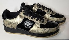 2pac Tupac Shakur Hip Hop Sneakers Size 10.5  Makaveli Brand RARE MONEY $$$ NOS