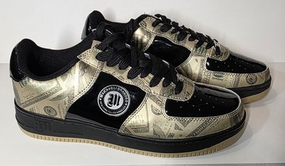 2Pac Makaveli Size 10.5 Shoes Tupac Money Benjamins Mens Never Worn Vintage 