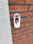 15° Wall Mount with Roof for Reolink PoE Doorbell – Weatherproof Angled Bracket
