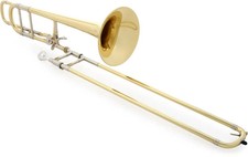 Bach 36B Stradivarius Professional Trombone - F-Attachment - Open Wrap - Clear