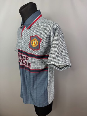 MANCHESTER UNITED 1995 1996 CANTONA AWAY SHIRT FOOTBALL SOCCER