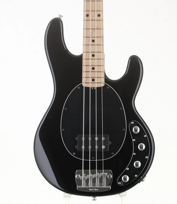 Used MUSIC MAN  StingRay 4 Black Maple Fingerboard, 2001 3.95kg S/N: E22677 Bass