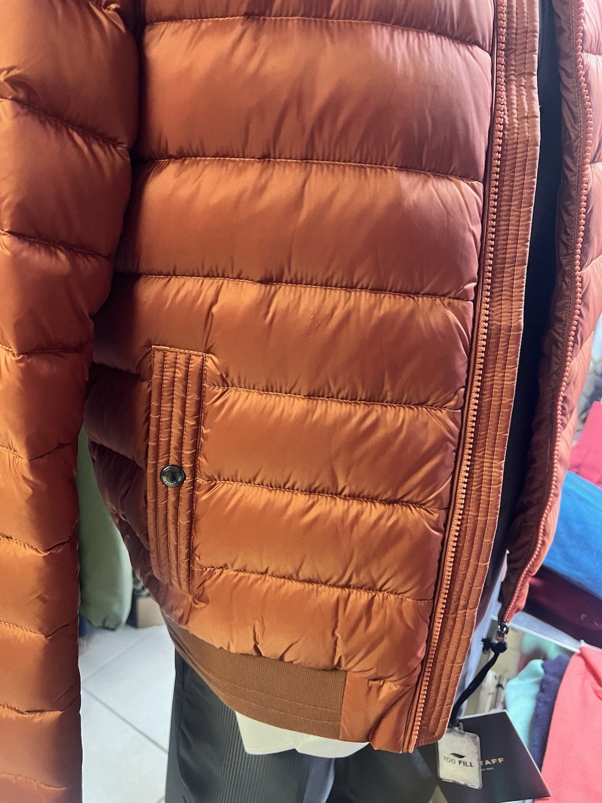 Belstaff Tonal Circuit Jacket - Amber/Signal Orange, Size 38 image 2
