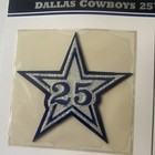 Dallas Cowboys 25th Anniversary 25 Star Embroidered Patch 1984 Tom Landry — photo 8