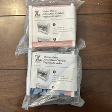 2 Xyron Sticker Maker Refills 624670 624671 6901 6902 New Sealed