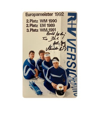 4 Autogramme 4er Bob Harald CZUDAJ + Alexande...