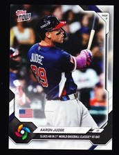 Aaron Judge Yankees WBC Team USA HR in 1st AB vs Brazil 2026 Topps Now WB8 Base