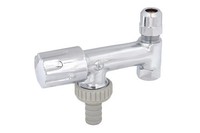 JS GeräTeventil FüR Eckventil, Schlauchverschraubung, Designgriff, DN10, 3/8'',