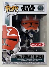 Funko POP! 681 Star Wars 332nd COMPANY TROOPER Target Excl W/Protector!