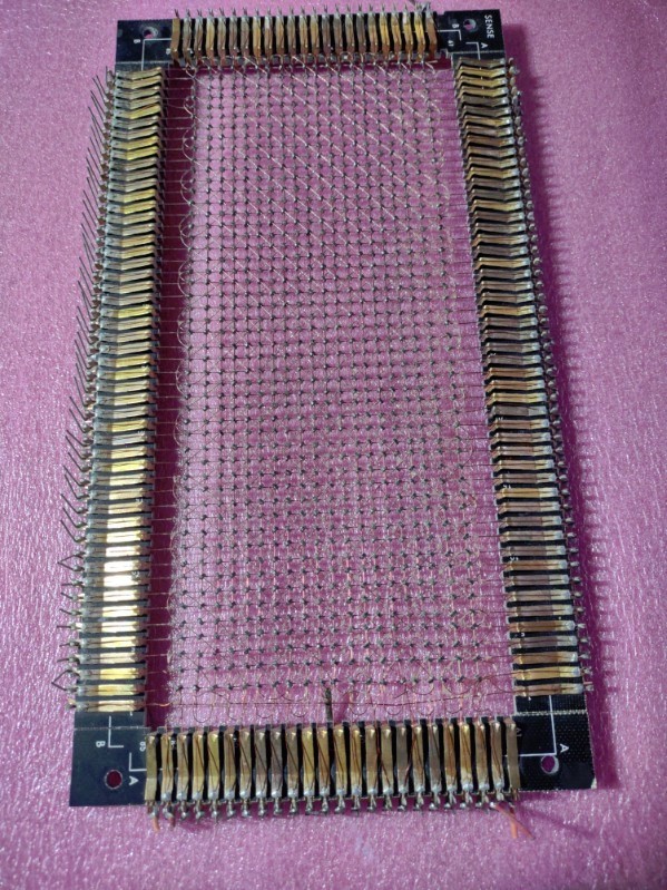 Ferrite Core Memory Plane