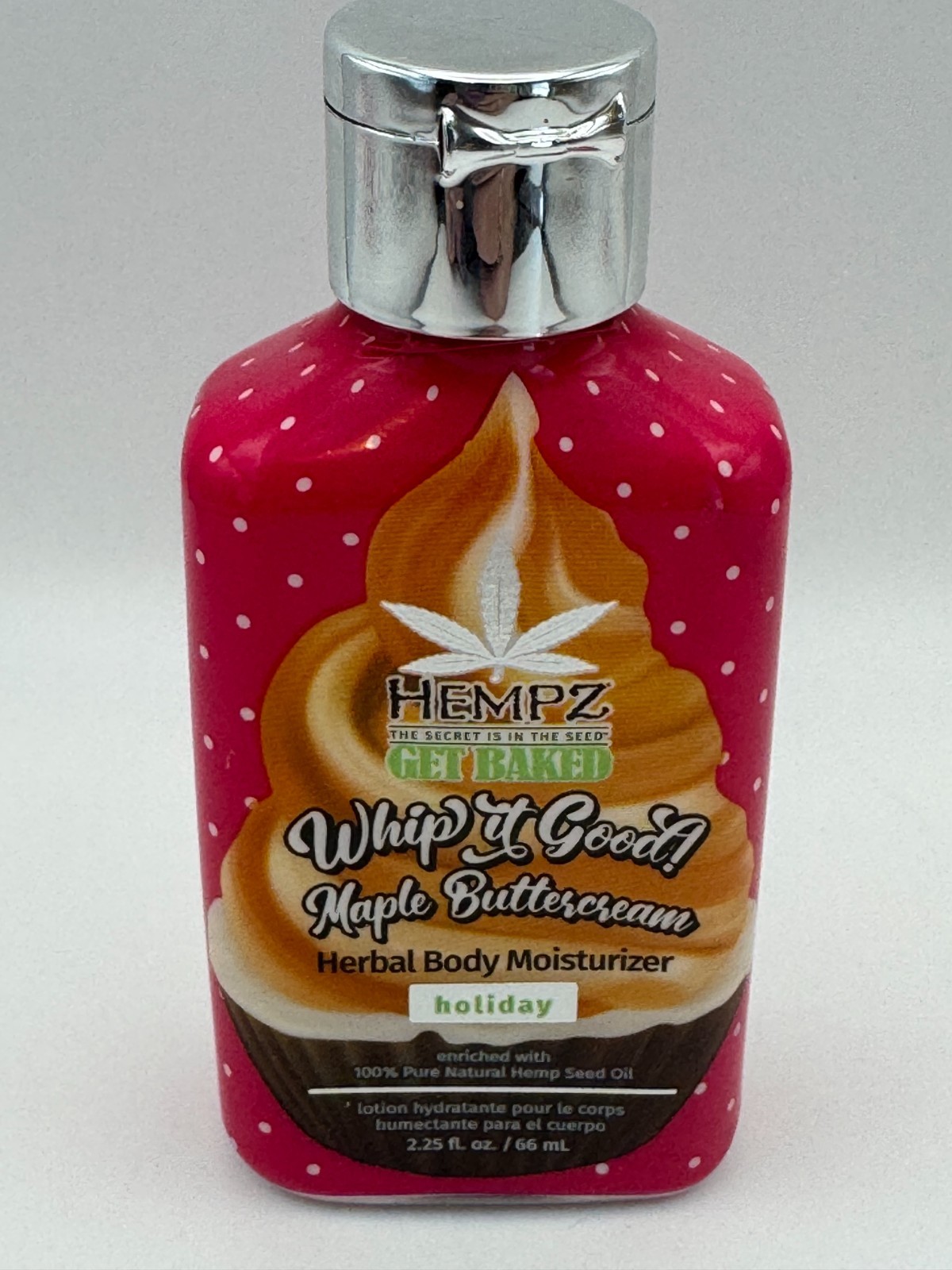 Hempz Get Baked Whip it Good Maple Buttercream Herbal Body M