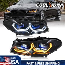 Upgrade LED Headlights For BMW 5 Series F10 F11 F18 2011-2017 Fashion Assembly