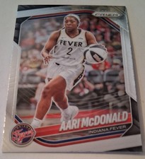 2025 Panini WNBA Prizm Basketball Aari McDonald #10 Indiana Fever ๐