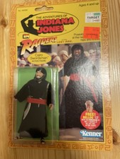 CAIRO SWORDSMAN ACTION FIGURE VINTAGE 1982 KENNER INDIANA JONES ROTLA - SEALED