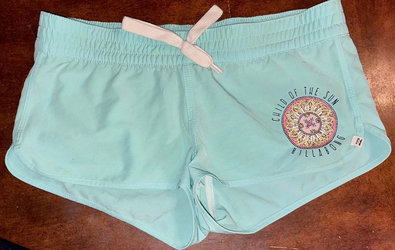 Billabong Big Sol Searcher Volley or Board Shorts Girls/Jrs Medium Swim Cover 