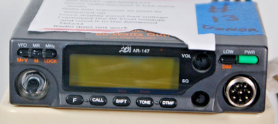 ADI AR-147 VHF/FM 2 Meter Mobile Transceiver Ham -PARTS RIG-TECH SPECIAL  13